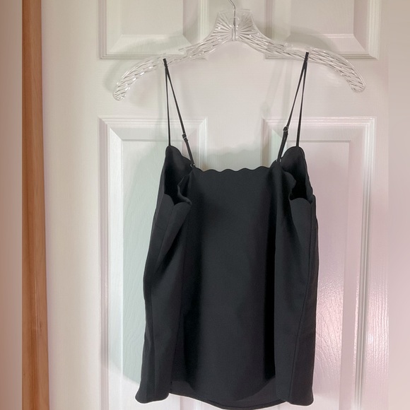 J. Crew Factory Women’s Scalloped cami top - Picture 2 of 4